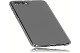 mumbi Custodia compatibile con Honor View 10, chiaro nero