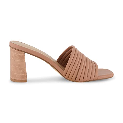 CUSHIONAIRE Women's Irma Strappy Block Heel Sandal +Memory Foam4