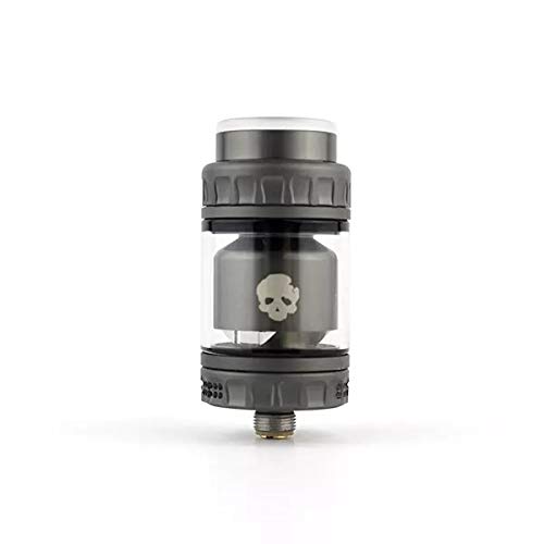 Dovpo x The Vaping Bogan | Blotto Mini RTA | 2ml Dual Coil RTA | 23.3mm NO Nicotine (Gun Metal)
