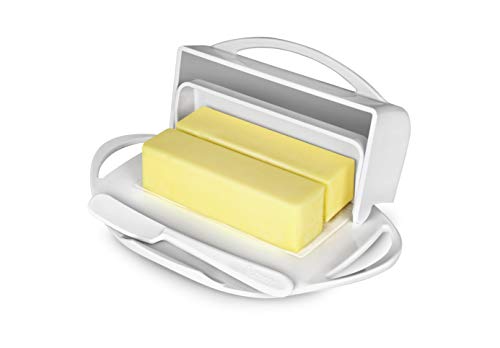 Butterie BTRWHT1001 Flip-Top Butter Dish thumb #3