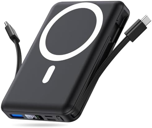 Yiisonger for Batterie Externe iPhone Magnétique,Compatible avec ...