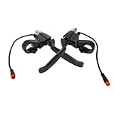 Elektroroller Bremshebel Paar für KUGOO - Aluminiumlegierung, wasserdichter 2-Pin-Anschluss,...