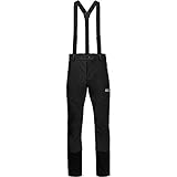 Abnehmbare Hosenträger Jack Wolfskin Herren Gravity Tour Hose, Black, 94