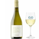 Vino sin alcohol blanco ecológico Naturel | Garnacha Blanca y Viura | Aromas tropicales y cítricos | Proceso en frío que conserva el sabor | Opción saludable | 0.0 % alcohol | 1 Botella 75 cl