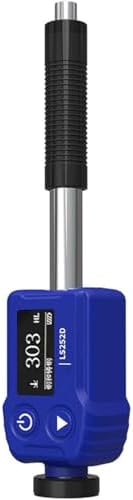 Hardness Tester Meter, High Precision Rockwell Durometer Kit, 7-in-1 for Manufacturing and Metal Processing