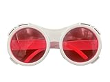 Gafas de Sol Blanco Negro con Lentes en Diseño de Willy Wonka para Disfraces de Película, Halloween y Carnaval...