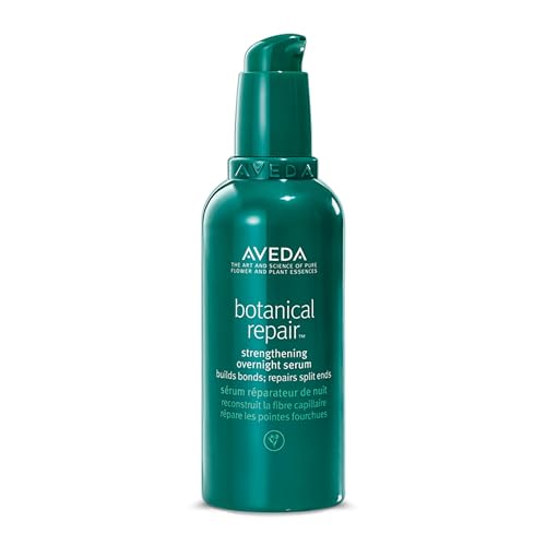 Aveda Botanical Repair siero notte ristrutturante | Siero rinforzante | Attenua le doppie punte | Ripara i capelli danneggiati | Con olio di Nangai | 99% di origine naturale*, 100 ml