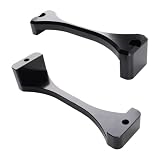 RiAiCiING Aluminum Billet Battery Hold Down Bracket Kit for 2011-2022 Ford F250 F350 F450 F550 6.7L Powerstroke