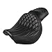Comfort Gel Motorcycle Seat Replacement for Kawasaki 2006-later Vulcan 900 Classic/Classic LT 2007-later Vulcan 900 Custom Extra Thick Foam Pad with Cooling Gel Layer Cruiser Touring Seat