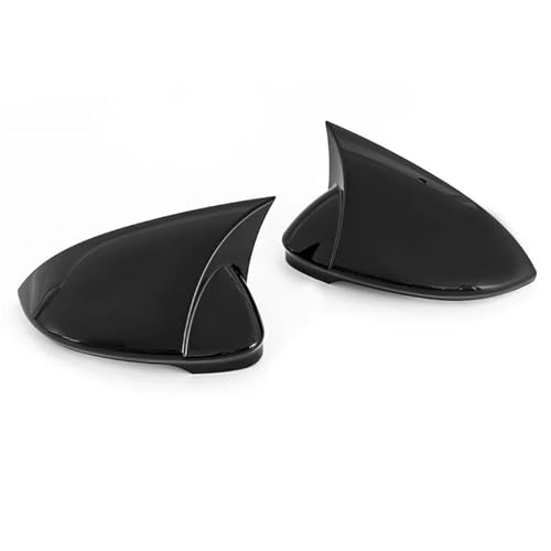 Coque Rétroviseur Haute Finition Noir Laqué pour Volkswagen Golf 8 de 2020 à 2022