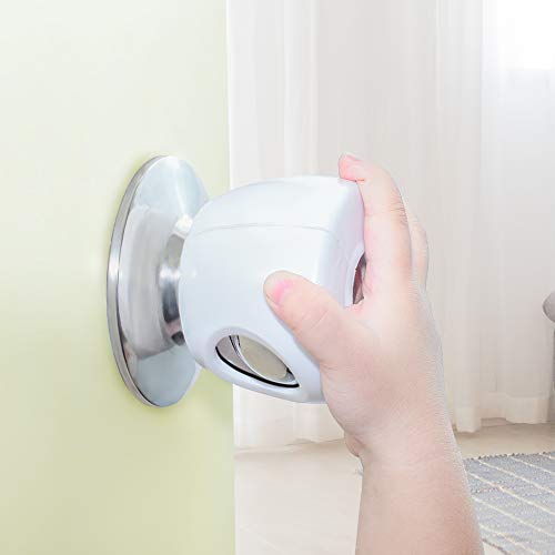 SHINY HANDLES Door Knob Covers Babyproof 2 Packï¼ŒBaby Safety Door Handle Covers,Door Knob Safety Cover for Toddlers