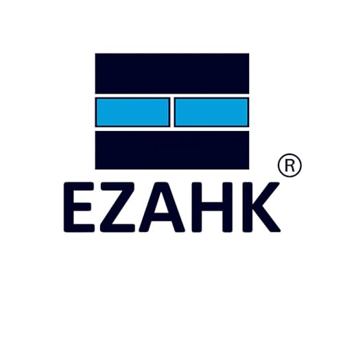 EZAHK Stone Mortar and Pestle Set for Spices, Okhli Masher, Khalbatta Stone, Natural & Traditional Grinder, Musal, Well Design for Kitchen, Home, Herbs (5.5 inch) Grey