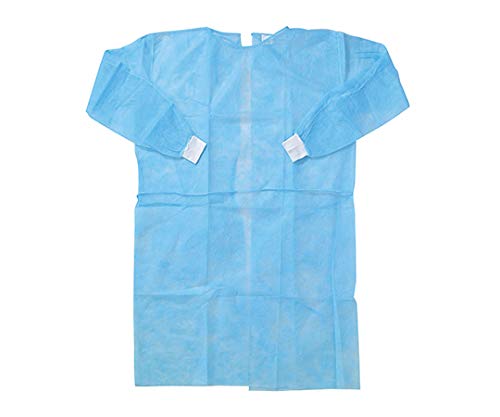 Dental Medical Operational Gowns, Blue J, Pack of 10