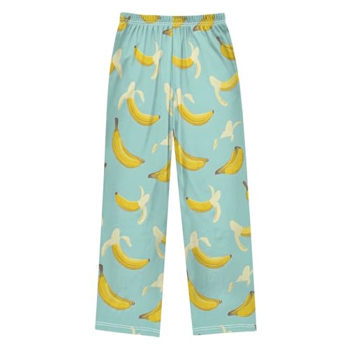 Delicious Cute Banana Cute Pajama Pants, Soft Sleepwear Lounge Pants Pajama Pj Bottoms for 6-14 Years2