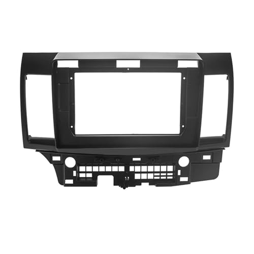 Façade autoradio Mitsubishi Lancer cadre plastique 10.1 pouces avec cablage