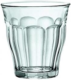 Duralex 1028AB06 Picardie water glass 310ml, without filling mark, 6 Glasses, Transparent
