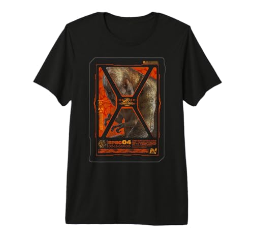 Jurassic World Rebirth Distortus Rex Containment Premium Tri-Blend T-Shirt