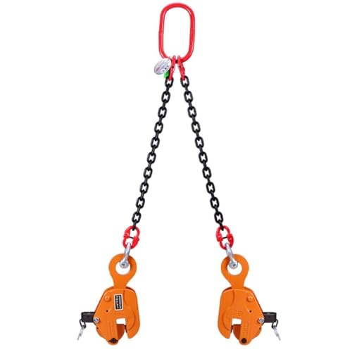 Pince de levage verticale à chaîne haute résistance pour plaques d'acier - 2