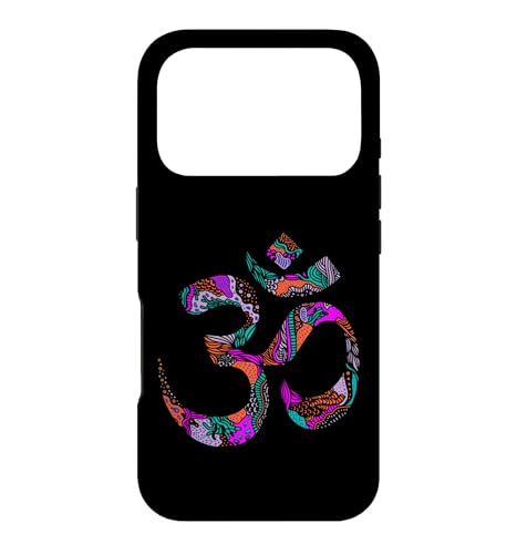 Yogi Om �V���{�� ���K ���t �A�[�g�p�^�[�� �i�}�X�e �X�}�z�P�[�X iPhone 17 Pro �p