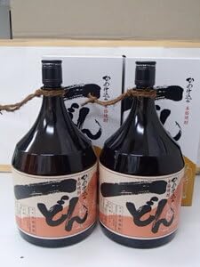 【未開封／新品】 本格焼酎 一どん 1800 ml (1升) 25% 2本セット Amazon.co.jp: ＃67778未開栓箱付き 一どん 1800ml 25％ 杜氏の里笠沙