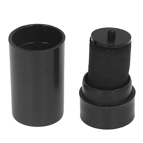 Rolo de tinta, esponja de plástico de fácil instalação, 20 mm de comprimento, esponjas internas, rol