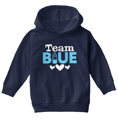 Haase Unlimited Team Blue - Boy Gender Reveal Party Toddler/Youth Fleece Hoodie