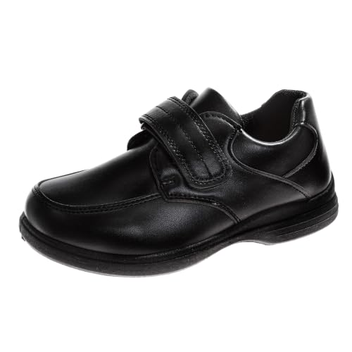 Image of French Toast Boys Dress Shoes Casual Strap Uniform School Shoes for Boy Sizes 5-10 Toddler / 11-12 Little Kid