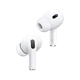 Apple AirPods Pro 2 アクティブノイズキャンセリング、ワイヤレスイヤホン、Bluetooth5.3、外部音取り込み、パーソナライズされた空間オーディオ、原音に忠実なサウンド、H2 チップ、USB-C 充電、防塵性能と耐汗耐水性能、「探す」対応、Qi充電、ヒアリング補助機能