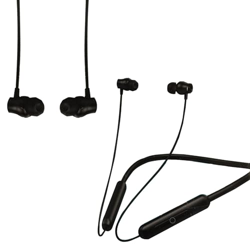 Image of GADPRO LIVEPODS N3 | Bluetooth Wireless Earphone with Deep Bass and Neckband Hands-Free Calling inbuilt with Mic | 350mAH Charging Compartment Battery