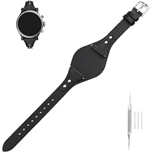 Leather 18mm Watch Bands Compatible Fit for Fossil ES3615 ES3616 ES3625 ES3748 ES3768 ES3786 ES3811 ES3817 ES3820 ES3837 ES3838 ES3841 Replacement Silicone Watch Strap Wirstband Bracelet For Men and Women