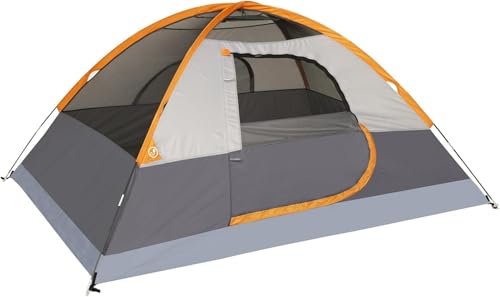 Image of 3-Season Lightweight Camping Tent for 2 Persons Waterproof Wind Resistant Outdoor Shelter Double Layer Backpacking Hiking Adventure Trekking Portable Compact Durable Easy