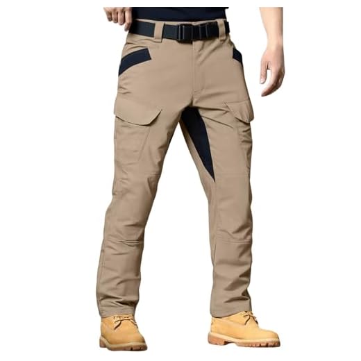 Générique Pantalon Grande Taille Homme Camouflage Bûcheron Jogging Chaud Bleu De Travail Élastique Ski Multipoches Treillis Militaire Homme Pantalon Travail M