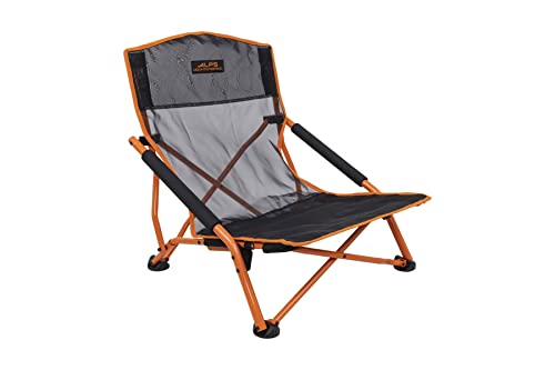 アルプス マウンテニアリング(Alps Mountaineering) Rendezvous Chair, 普通, Black/Apricot Orange #TOP3