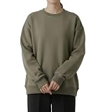 トレーナー レディース パーカー スウェット 長袖tシャツ カットソー レディース トップス 春 秋 冬 プルオーバー 大きいサイズ ゆったり 体型カバー 無地 おしゃれ 韓国 カジュアル 通勤 普段着