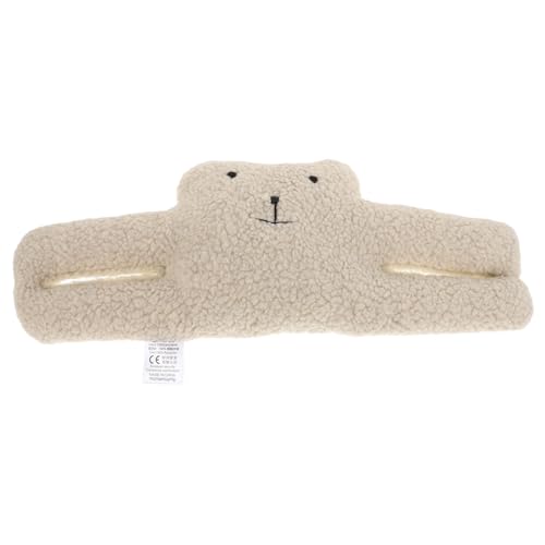 BAZEITFLOW 防指はさみ防止ドアストッパー カーキ熊形状 ドアピンチガード 風防止 多機能ドアストッパー 寝室用壁保護 簡単取付 ポリエステル