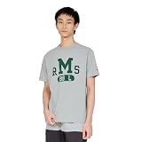 [チャンピオン] 半袖Tシャツ 半袖 丸首 綿100% グラフィックプリント ショートスリーブTシャツ メンズベーシック C3-D347-070-L