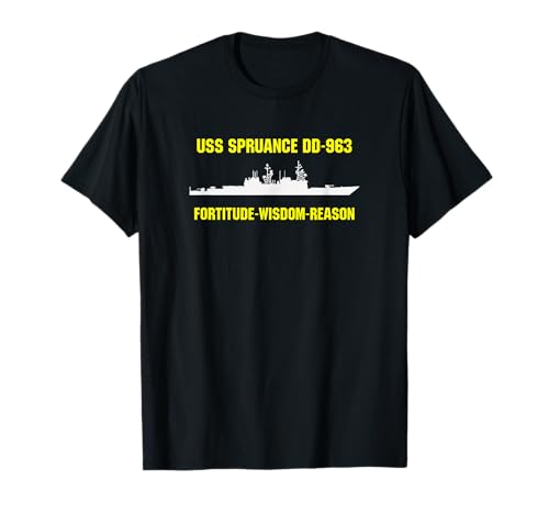 USS Spruance DD-963 T-Shirt T-Shirt