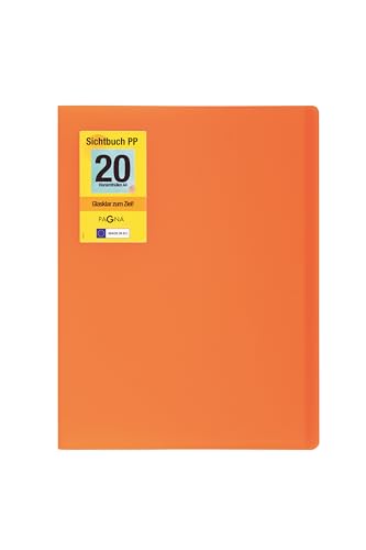 PAGNA 21012-09 Sichtbuch A4 PP School orange