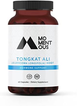 Momentous Huberman Stack Tongkat Ali, Boost Energy, Capsule, 30 Servings