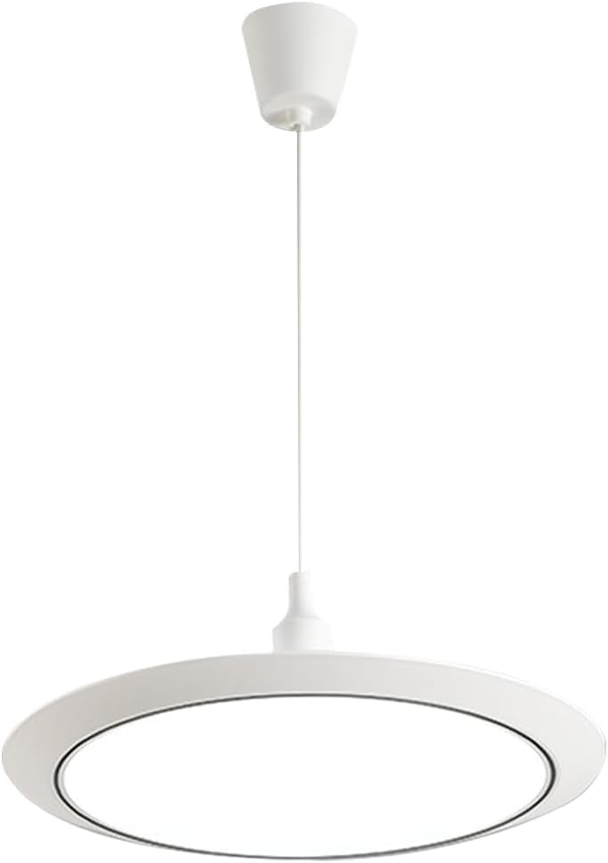 Lámpara colgante LED de techo redonda para sala de estar y dormitorio contemporáneo