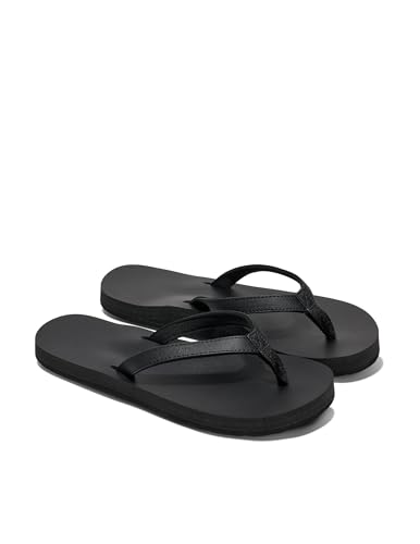 Vans Vans Women's MTE Soft-Top Flip Flop | Memory Foam Sandals with Cushioned Anatomical Arch Support, Black, 9