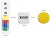 JHFY Left Right Center dice Game Prime (2 Pcs) #1