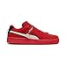 PUMA Men's Scuderia Ferrari Suede XL Hero Sneakers, Rosso Corsa/Warm White, 11.5