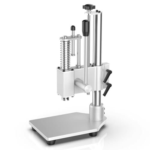Presse manuelle robuste, hauteur réglable pour perforation du cuir, coupe du cuivre, couture, rivetage et retrait des roulements