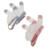 BESPORTBLE 2Pairs Breathable Thumb Stop Gloves Portable Biting Finger Protectors for Skin Friendly Design for Hand Biting Prevention and Face Scratching