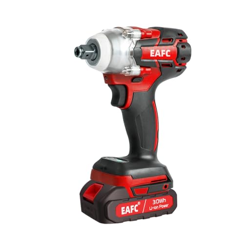 Llave de impacto eléctrica sin escobillas de 350 Nm, taladro atornillador, par de torsión, extracción de neumáticos, desmontaje manual, herramientas eléctricas para reparación de automóviles. (30 Wh)