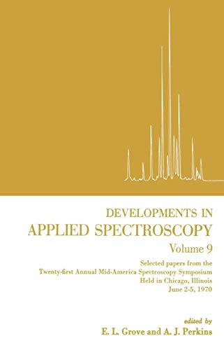 Developments in Applied Spectroscopy: 9 view 2