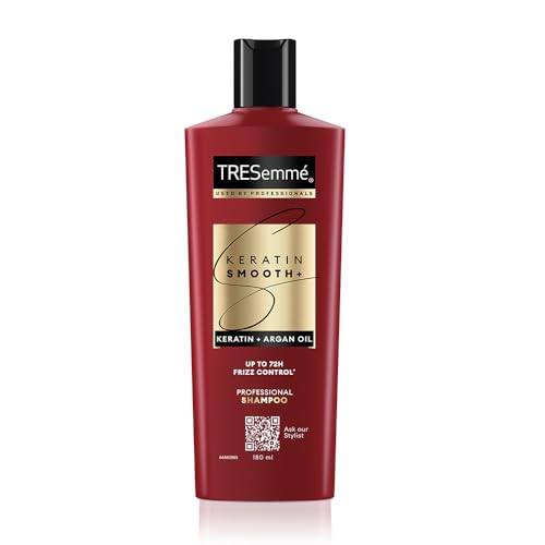 TRESemme Keratin Smooth+ Shampoo 180ml With Keratin Protein and A...