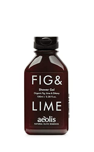 AEOLIS Energizing Shower Gel with Fig Lime and Dittany, All-Natural ...