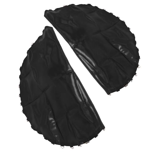 GATHINESS 2 Piezas Colchoneta para Trampolín de Exterior Resistente Intemperie 36 Anillas en V, Material PP y Estabilidad Equilibrada para Uso en Interiores y Exteriores